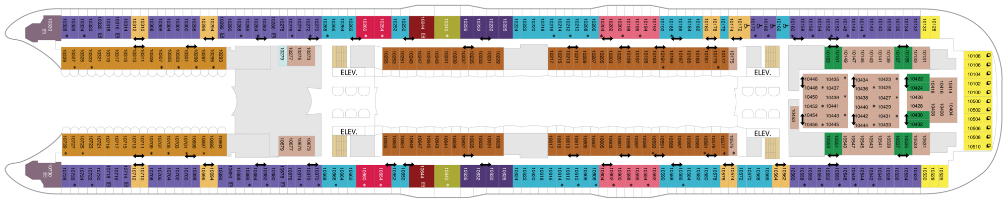 Deck 10 plan